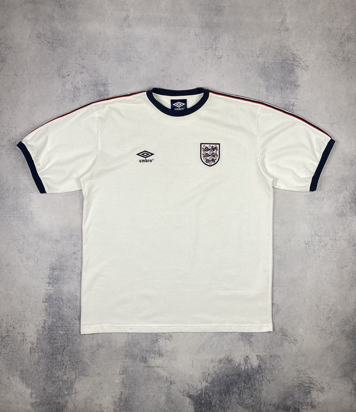 Umbro × Vintage Vintage Umbro England 1999/2001 Home Football Soccer Jersey Size US XL / EU 56 / 4 - 2 Thumbnail
