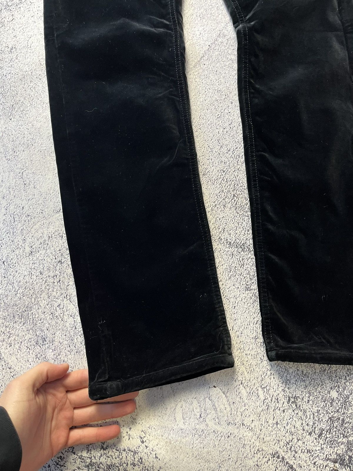 Burberry Vintage Burberry Velveteen Pants Y2K Size 28" / US 6 / IT 42 - 14 Thumbnail