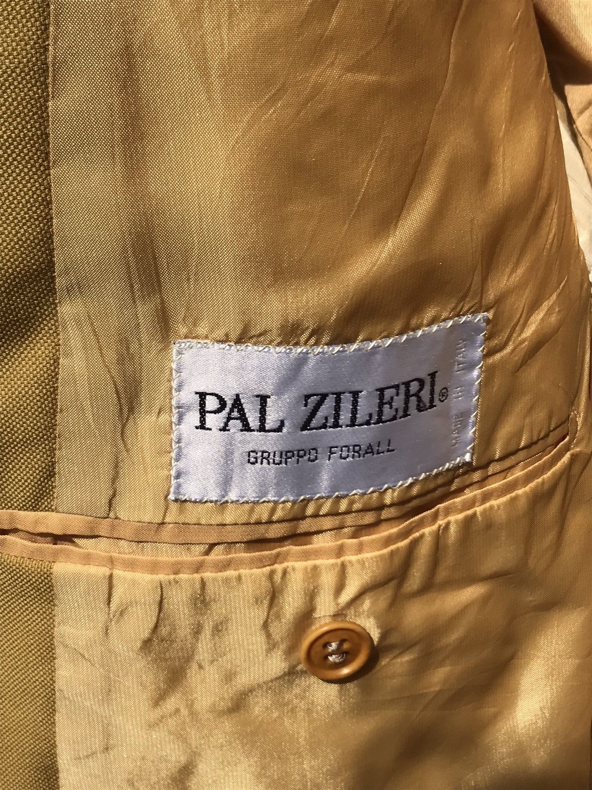 Pal Zileri × Vintage ⚡️Vintage Pal Zileri Italian Designer Wool Blazer Coat Size 52R - 5 Thumbnail