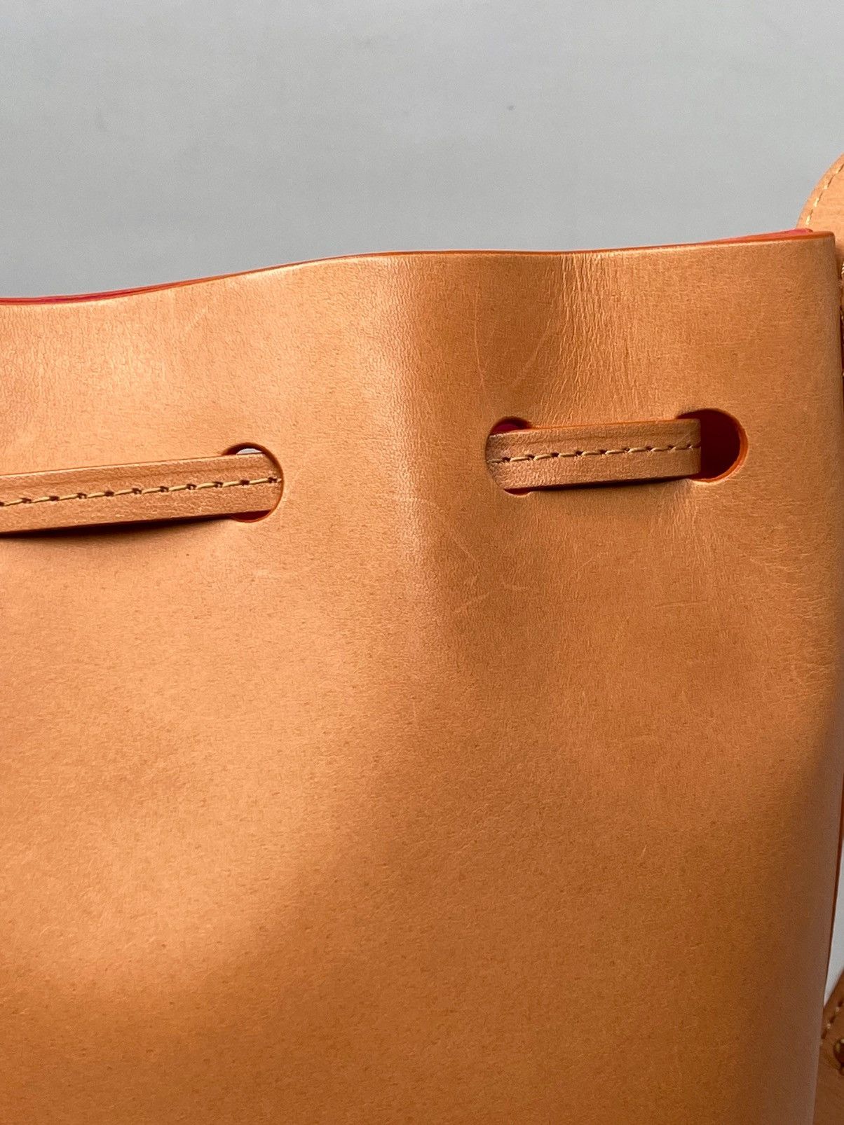 Mansur Gavriel Mansur Gavriel Mini Mini Leather Bucket Bag Size ONE SIZE - 17 Thumbnail