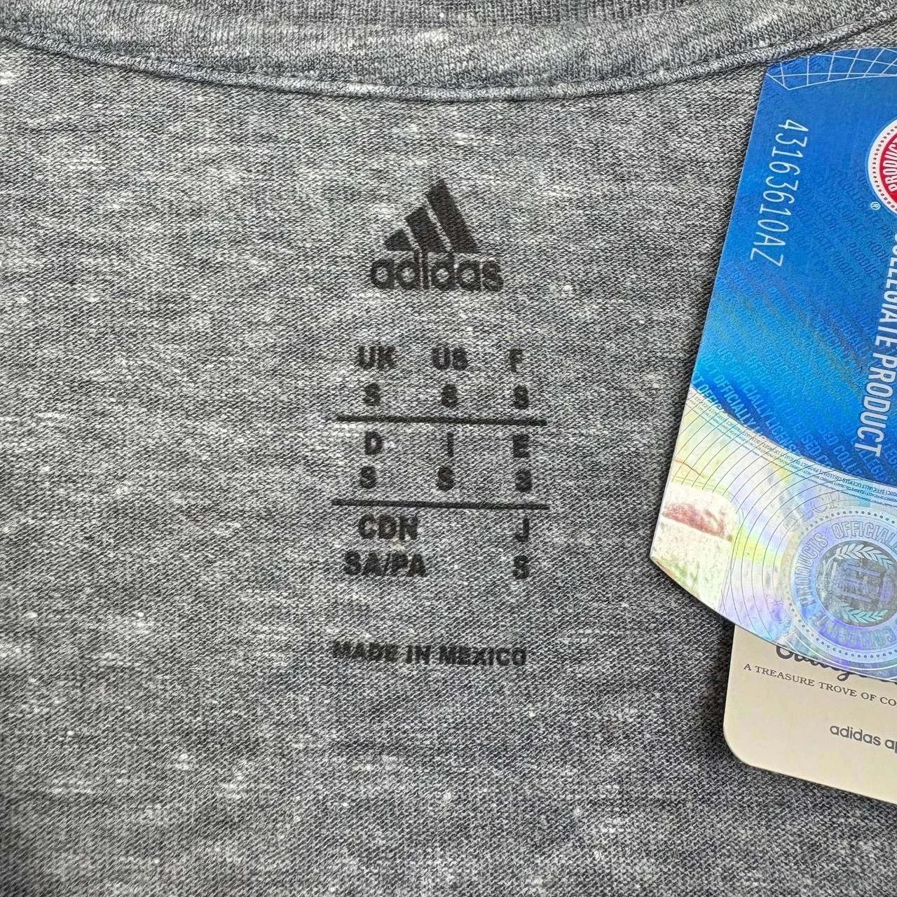 Adidas Kansas Jayhawks Shirt Women Adidas Short Sleeve V-Neck New S Size S / US 4 / IT 40 - 4 Thumbnail