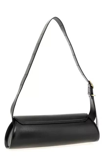 Jil Sander JIL SANDER Cannolo Large Black Leather Handbag Size ONE SIZE - 2 Thumbnail