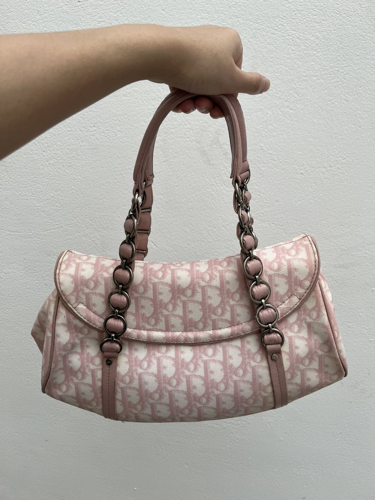 Dior Dior pink trotter romantique girly bag | Grailed