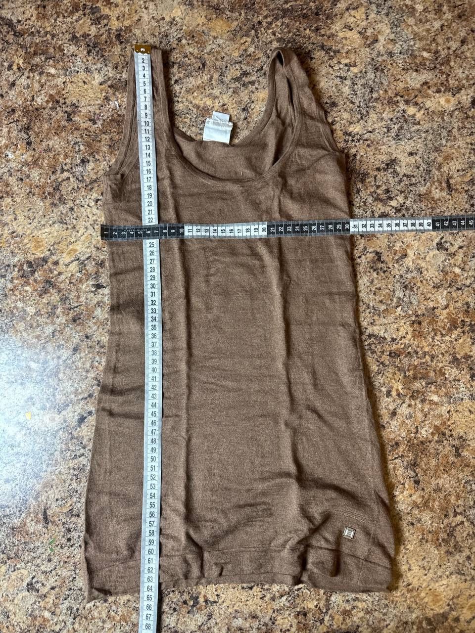 Herve Leger Herve Leger Paris Knit Tank Top Brown Sleeveless Womens S Size M / US 6-8 / IT 42-44 - 5 Thumbnail