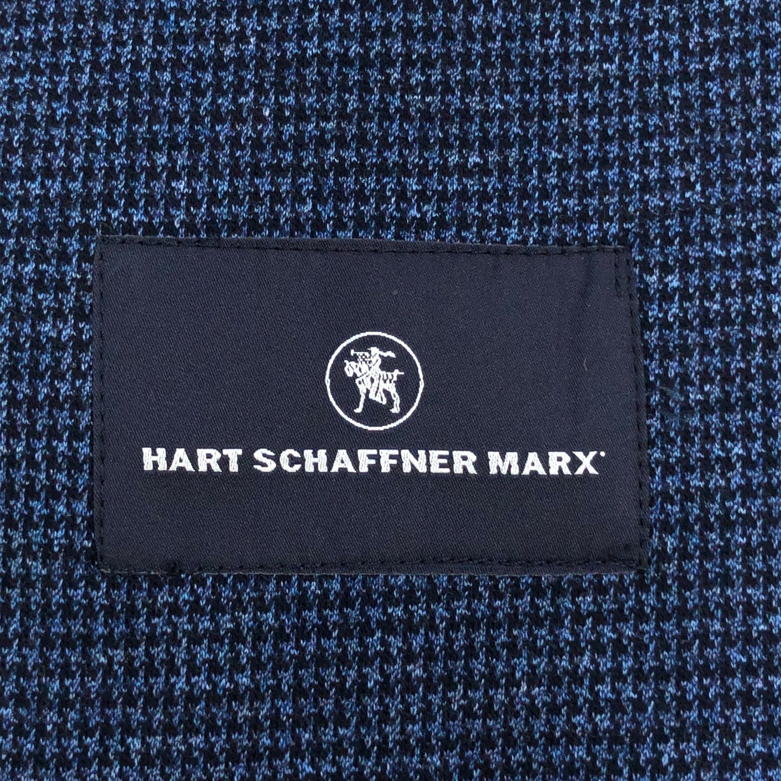Hart Schaffner Marx Hart Schaffner Marx Sz L Sport Coat Unstructured Houndstooth Size 44R - 16 Thumbnail