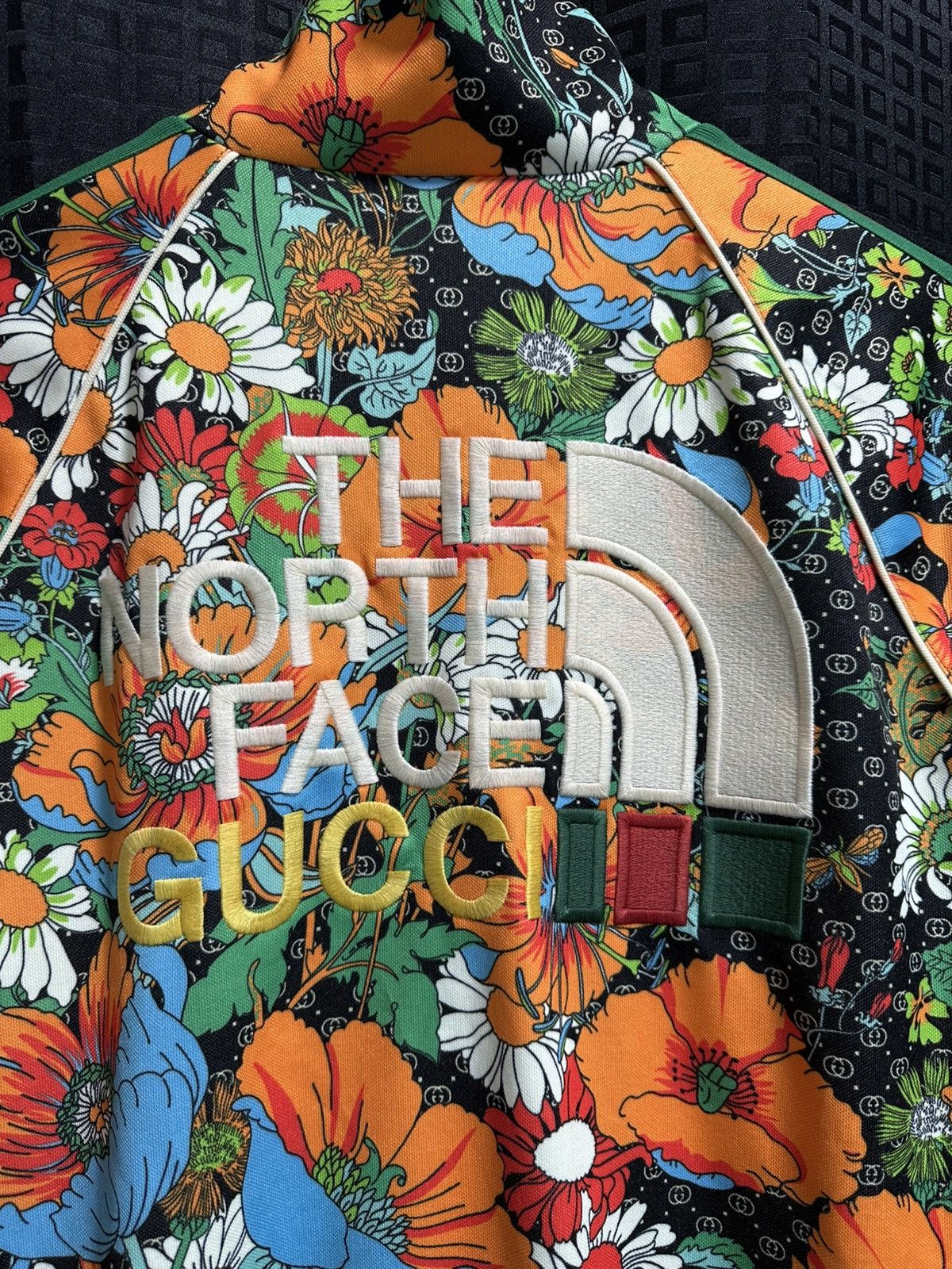 Gucci × The North Face Gucci x The northface floral print track jacket Size US L / EU 52-54 / 3 - 9 Thumbnail