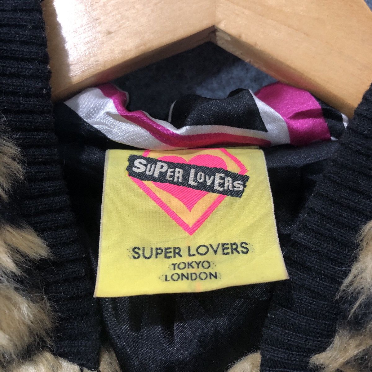 Japanese Brand Super Lovers Fur Hooded Jacket Size US M / EU 48-50 / 2 - 6 Thumbnail