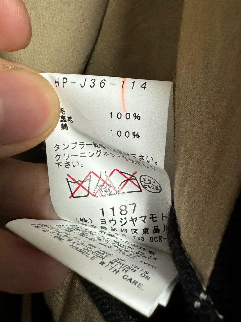 Yohji Yamamoto Yohji Yamamoto 11 AW Fleece Jacket 2501-Nextarrow Size US L / EU 52-54 / 3 - 7 Thumbnail