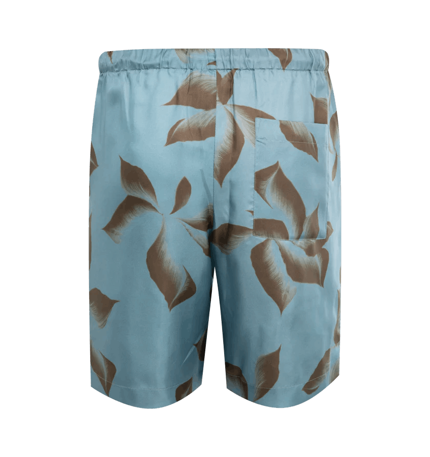 Dries Van Noten o1h1sh10525 Printed Shorts in Silver Size US 34 / EU 50 - 2 Thumbnail