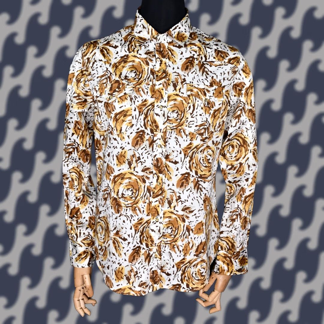 Levi's Levi's LVC Western Shirt Printed Flower M Adult Medium Multicolor Casual Long Sleeve Snap Front Button-Up Size US M / EU 48-50 / 2 - 1 Thumbnail
