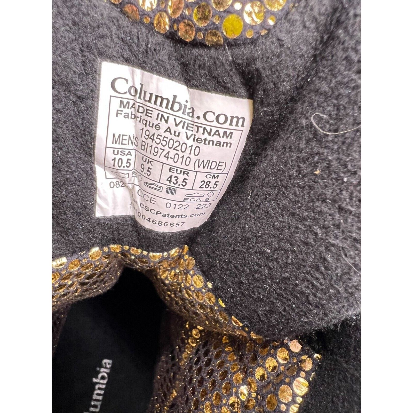 Columbia Columbia Men's Bugaboot Celsius Plus Boot Black Sz 10.5 WIDE Size US 10.5 / EU 43-44 - 10 Thumbnail
