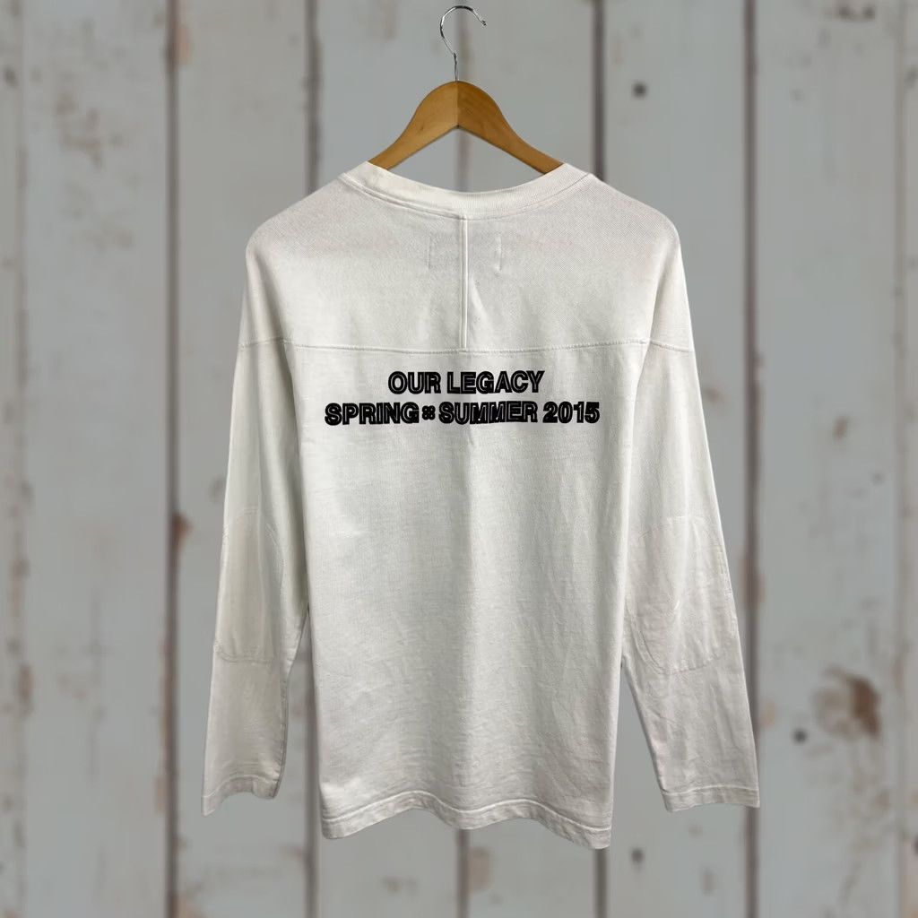 Our Legacy OUR LEGACY Sweatshirt Retro Hype Y2K White S Mens Shirt Size US S / EU 44-46 / 1 - 1 Thumbnail