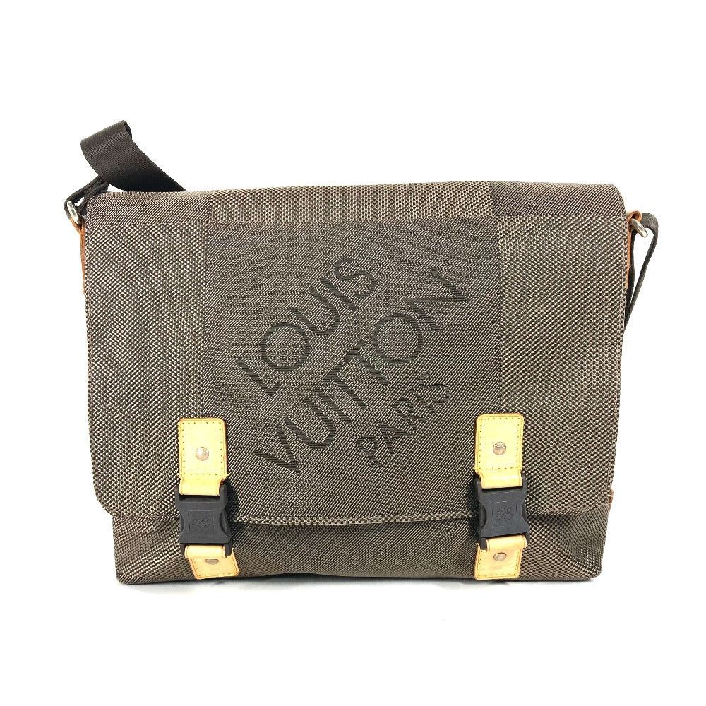 Louis Vuitton Louis Vuitton M93077 Damiergian Roux Briefcase Messenger Bag Diagonal Hanging (E.G. Of A Rocket) Shoulder Damier Jehan Canvas Men Tst Khaki Size ONE SIZE - 1 Thumbnail