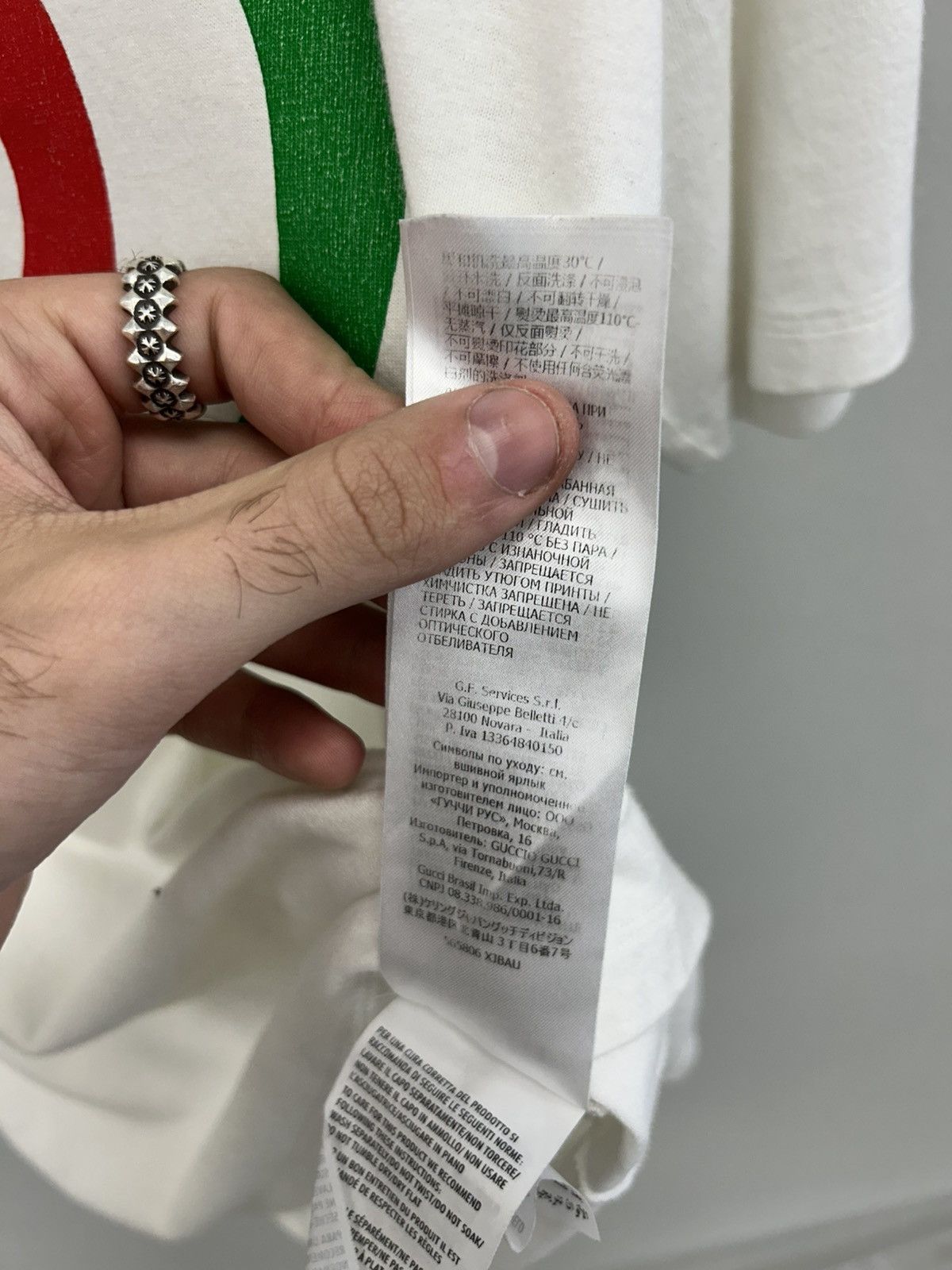 Gucci Gucci GG Interlocking T-Shirt White Size US S / EU 44-46 / 1 - 8 Thumbnail