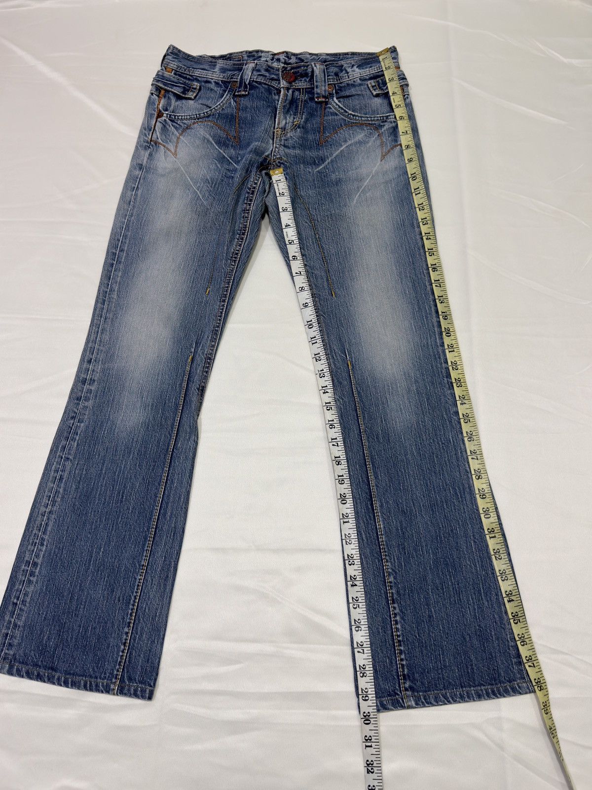 Edwin Japanese Brand X Edwin spiral flare jeans Size US 30 / EU 46 - 9 Thumbnail
