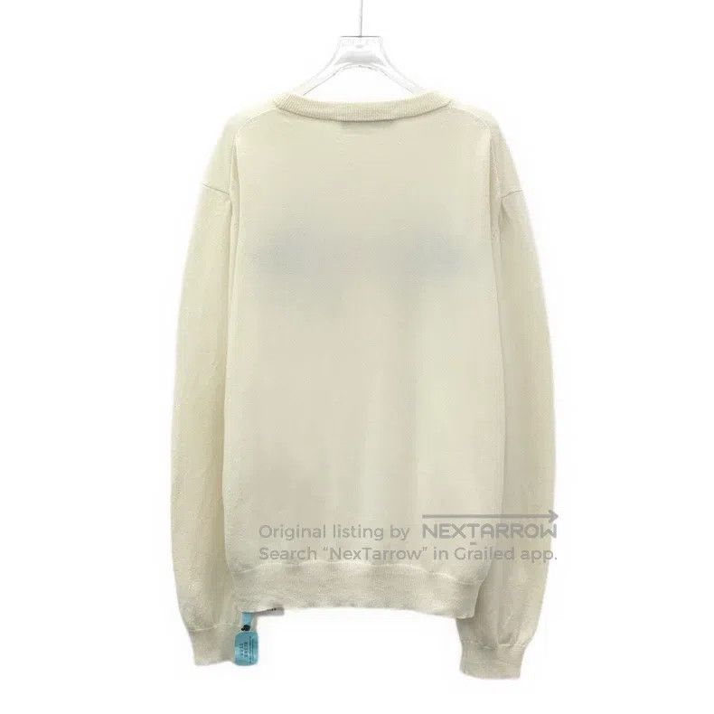 Louis Vuitton Louis Vuitton Nigo Signature 22 Off-White Cashmere Crew Ne Size US L / EU 52-54 / 3 - 2 Thumbnail