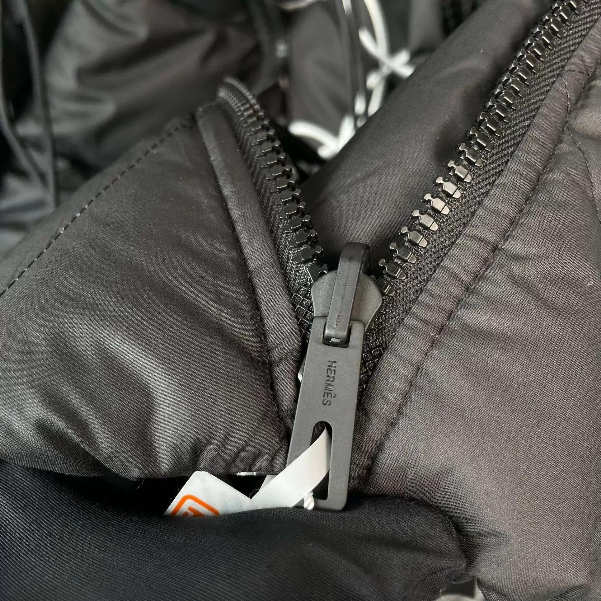 Hermes Hermès 97 New Double-Sided All-Over Print Black Jacket 36 Size XS / US 0-2 / IT 36-38 - 8 Thumbnail