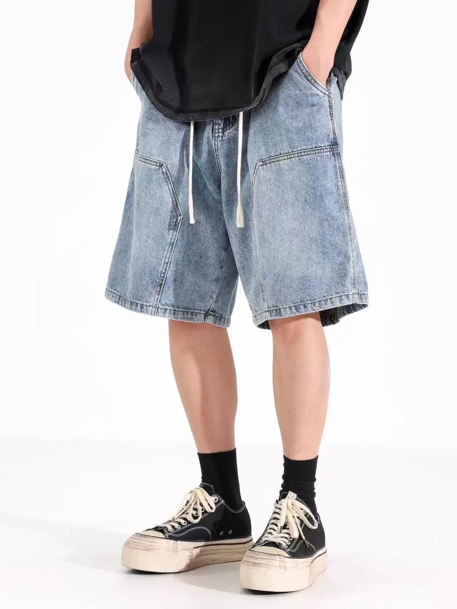Designer × Japanese Brand Streetwear Hip Hop Vintage Loose Casual Jeans Size US 31 - 1 Thumbnail