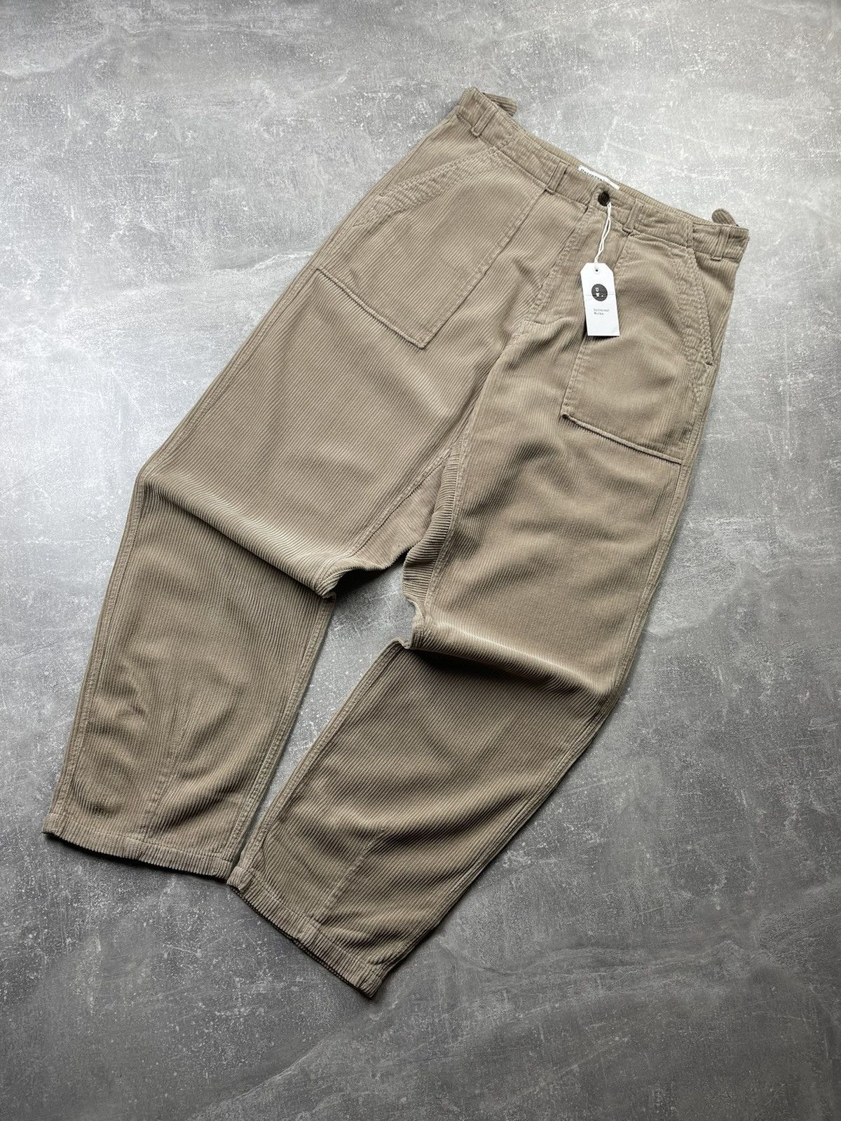 Universal Works Universal Works Fatigue Pants Beige Corduroy Utility Size US 30 / EU 46 - 9 Thumbnail