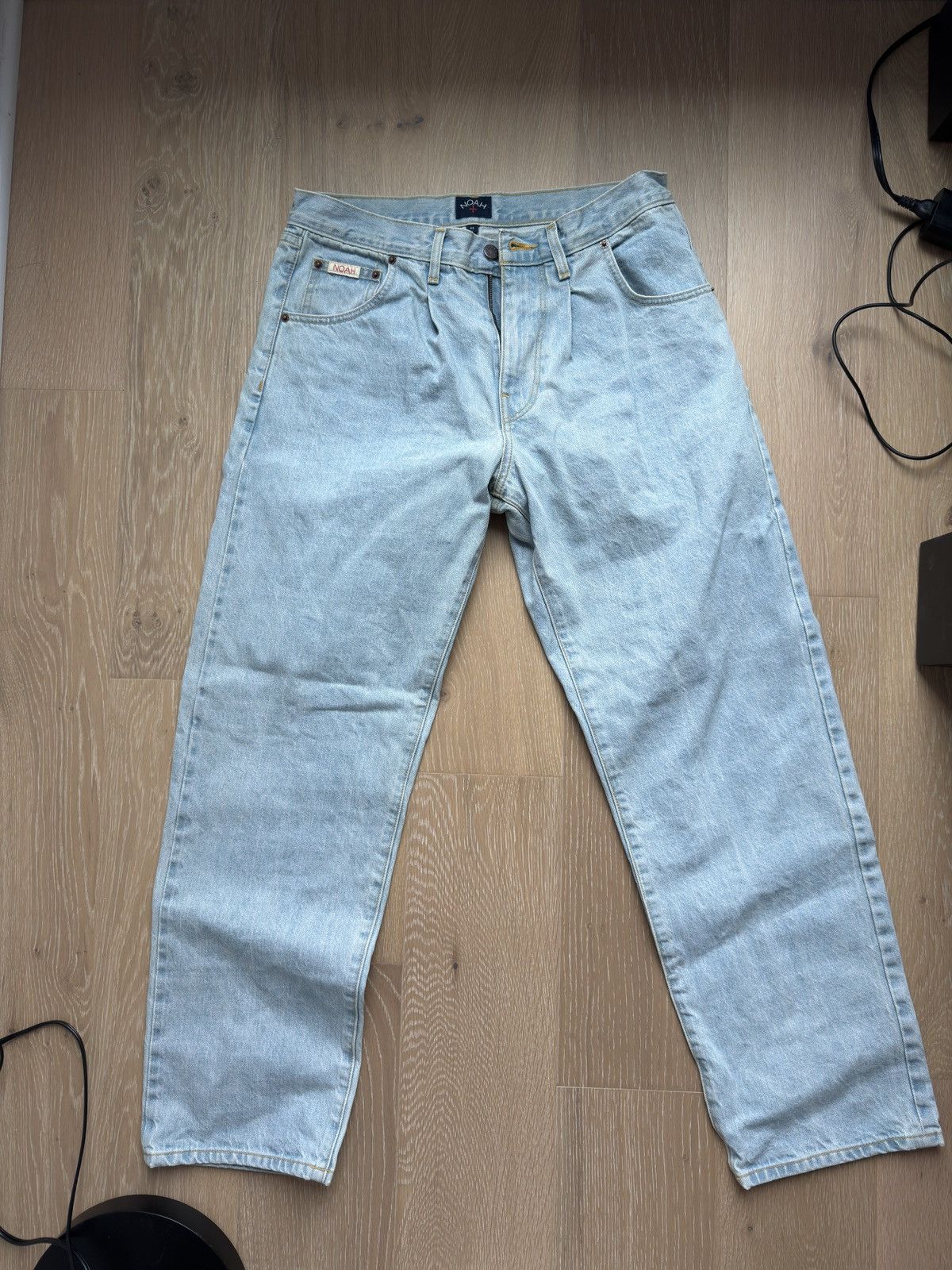 Noah Noah NY Pleated Jeans | Grailed