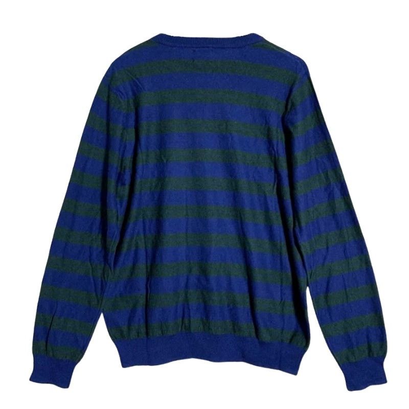 14th & Union 14th & Union Sweater Knitted Striped Blue Green Men's 2XL Size US XXL / EU 58 / 5 - 6 Thumbnail