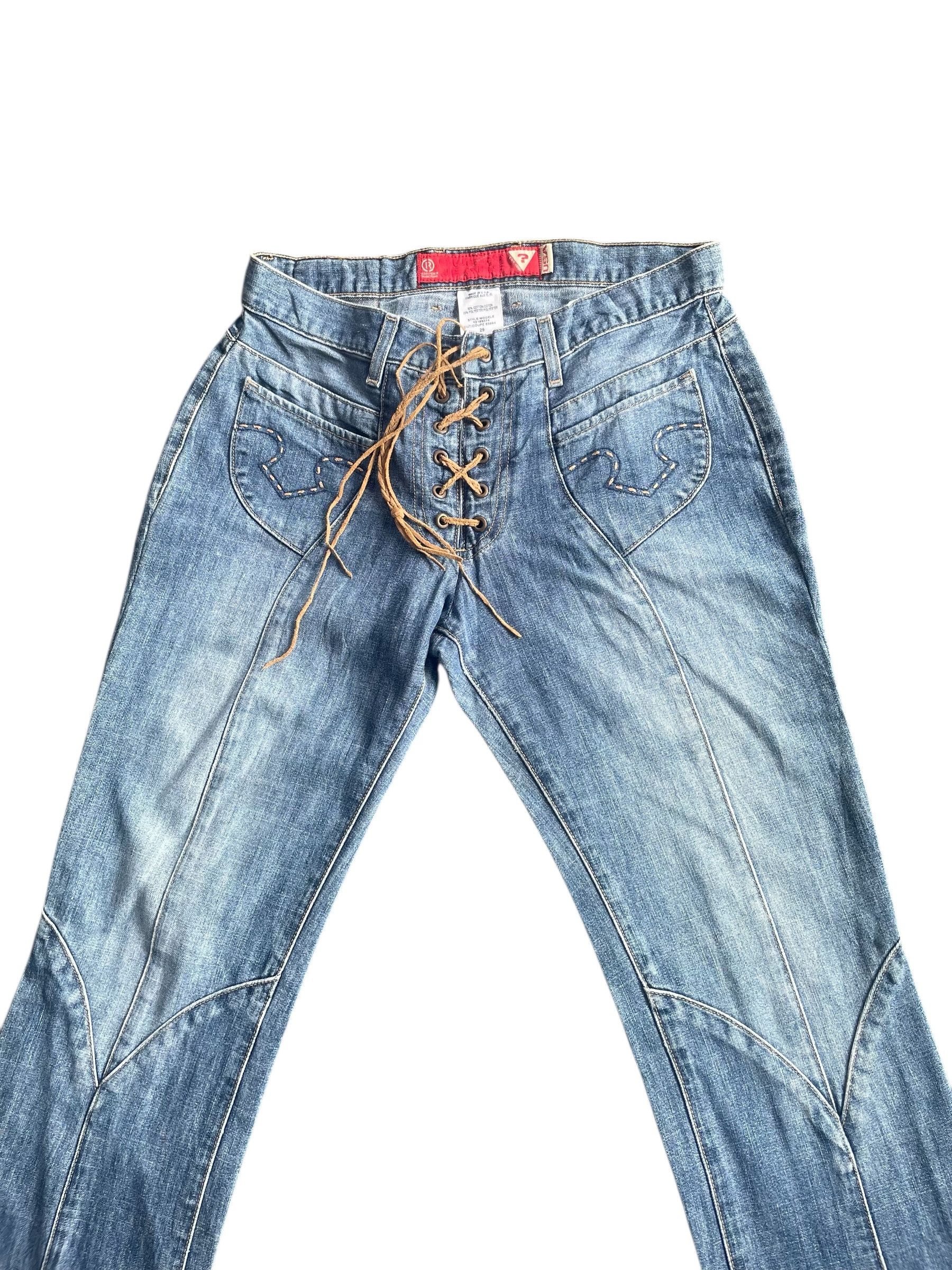 Guess Vintage Flare Guess Jeans USA Made Size 30" / US 8 / IT 44 - 2 Thumbnail