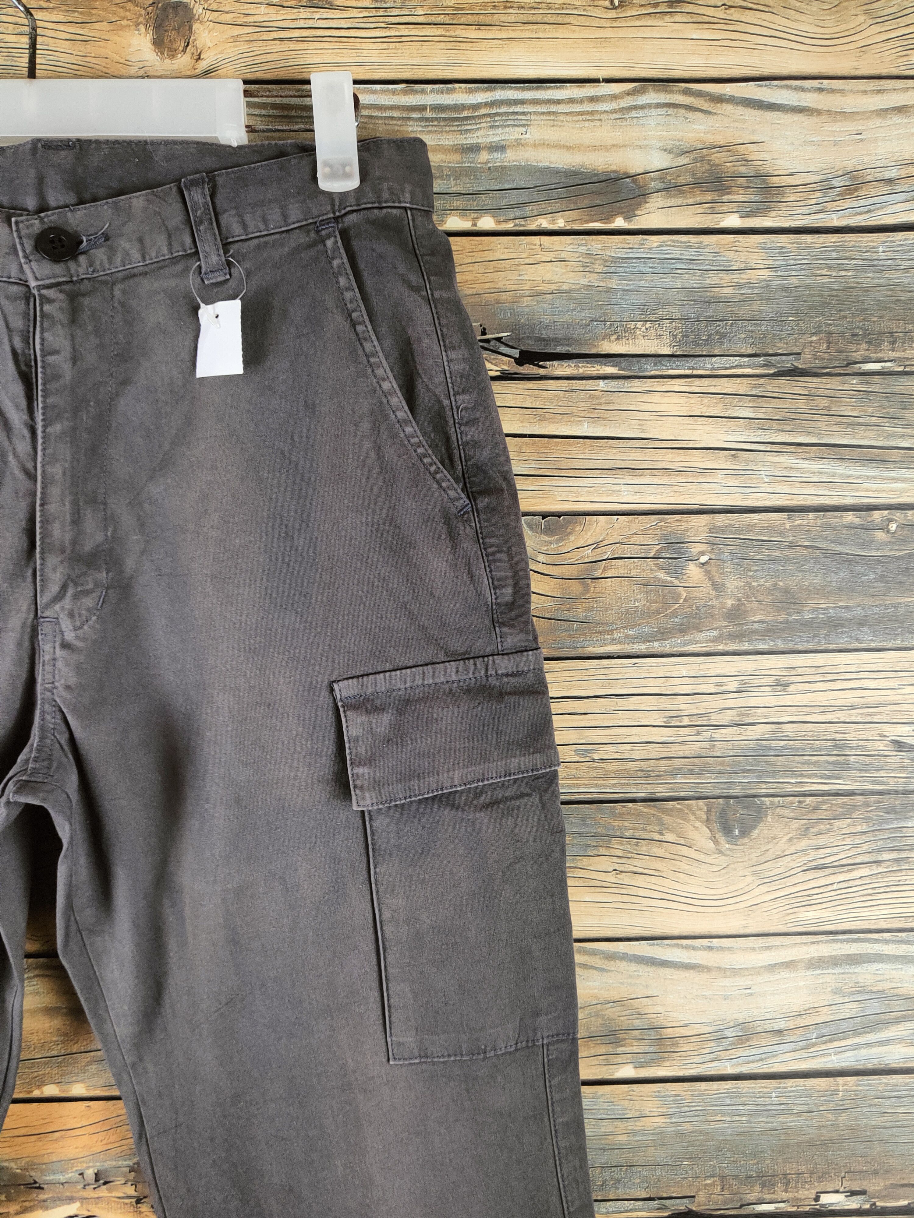 Global Work DL Global Work Brown Faded Multipocket Cargo Pants #46-418 Size US 30 / EU 46 - 5 Thumbnail