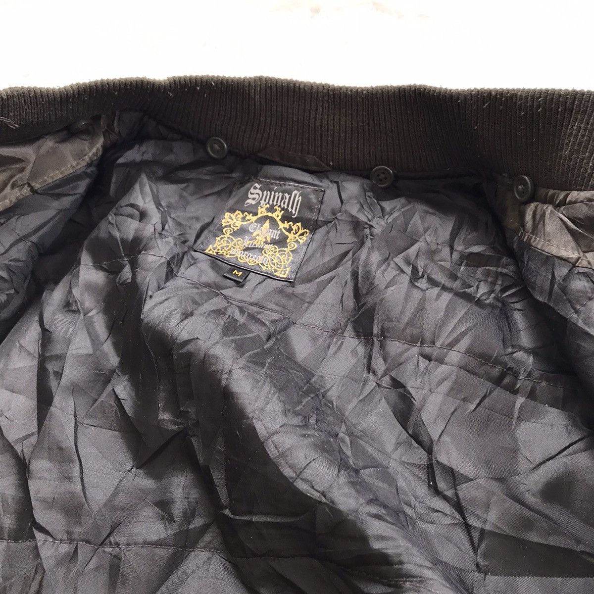 Japanese Brand Spinalh bomber style jacket military Size US M / EU 48-50 / 2 - 15 Thumbnail