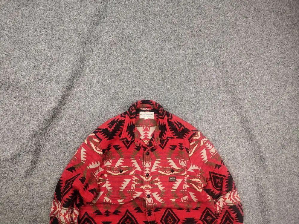 Vintage 90's Ralph Lauren Western USA Flannel Shirts Jacket