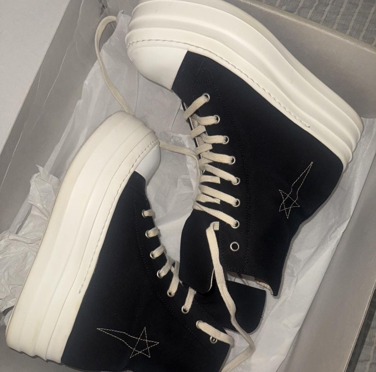 RICK OWENS RAMONE DARK SHADOW DOUBKE BUMPER