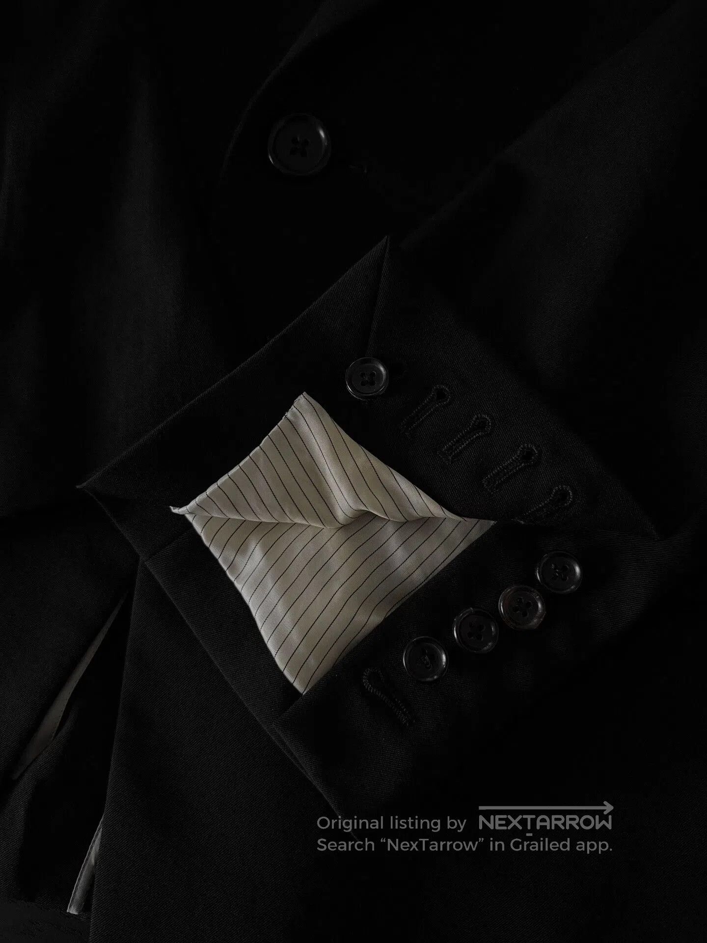 Y's for Men Yohji Yamamoto Y's Black Suit Jacket. Size US M / EU 48-50 / 2 - 6 Thumbnail