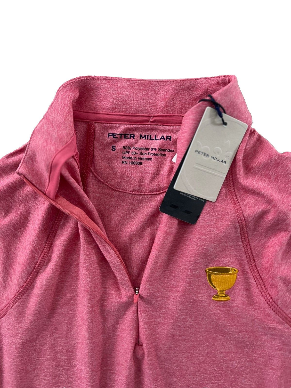 Peter Millar Peter Millar Presidents Cup Melange Raglan Layer Zip Jacket Size S / US 4 / IT 40 - 2 Thumbnail