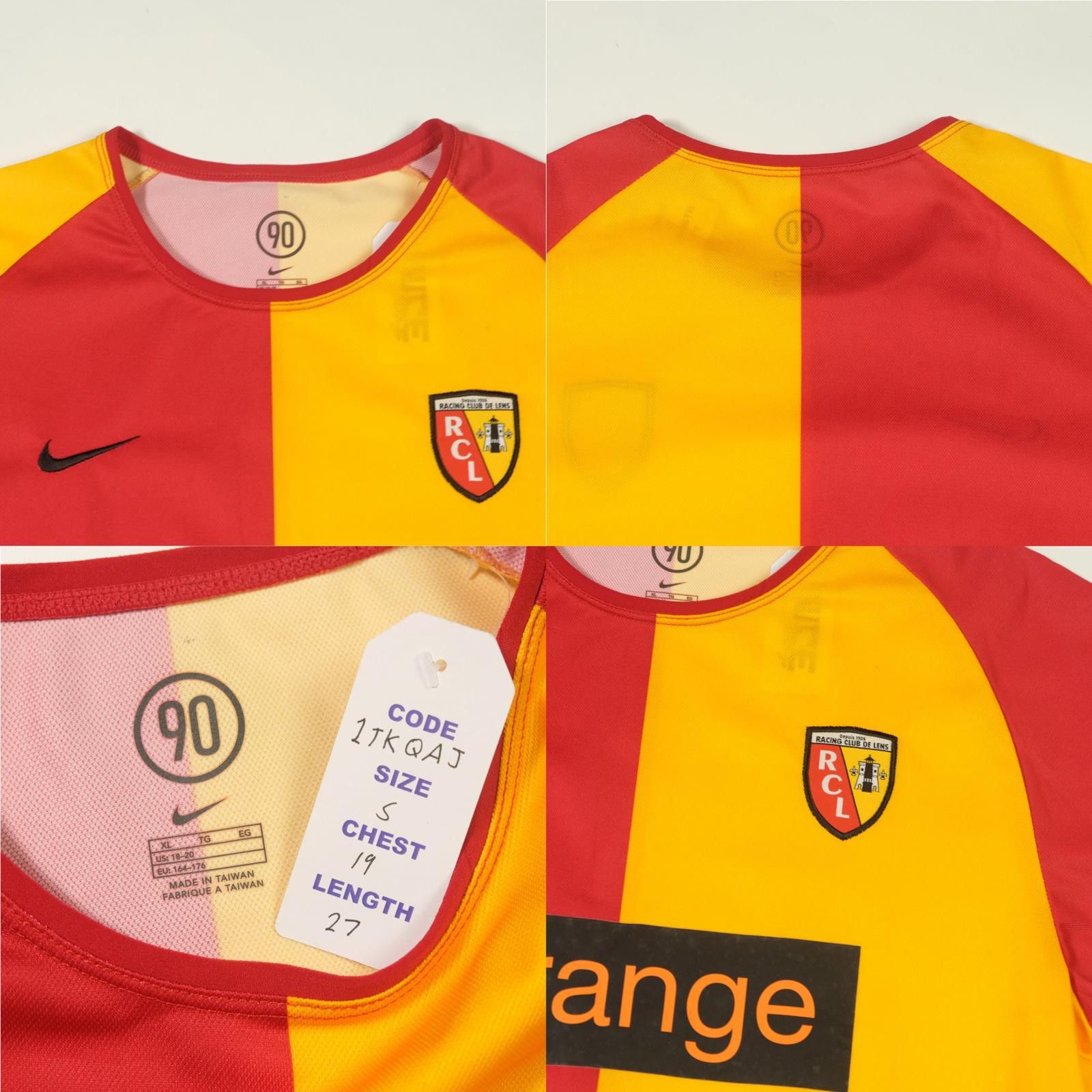 Nike 2004/2005 Lens Home Shirt BNWT (S) Size US S / EU 44-46 / 1 - 5 Thumbnail