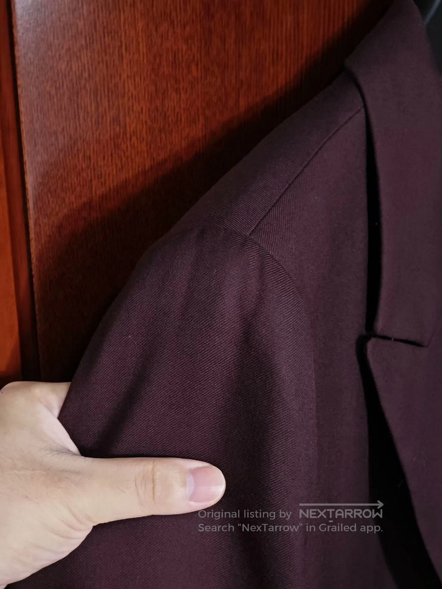 Double-Breasted Wool Blazer.