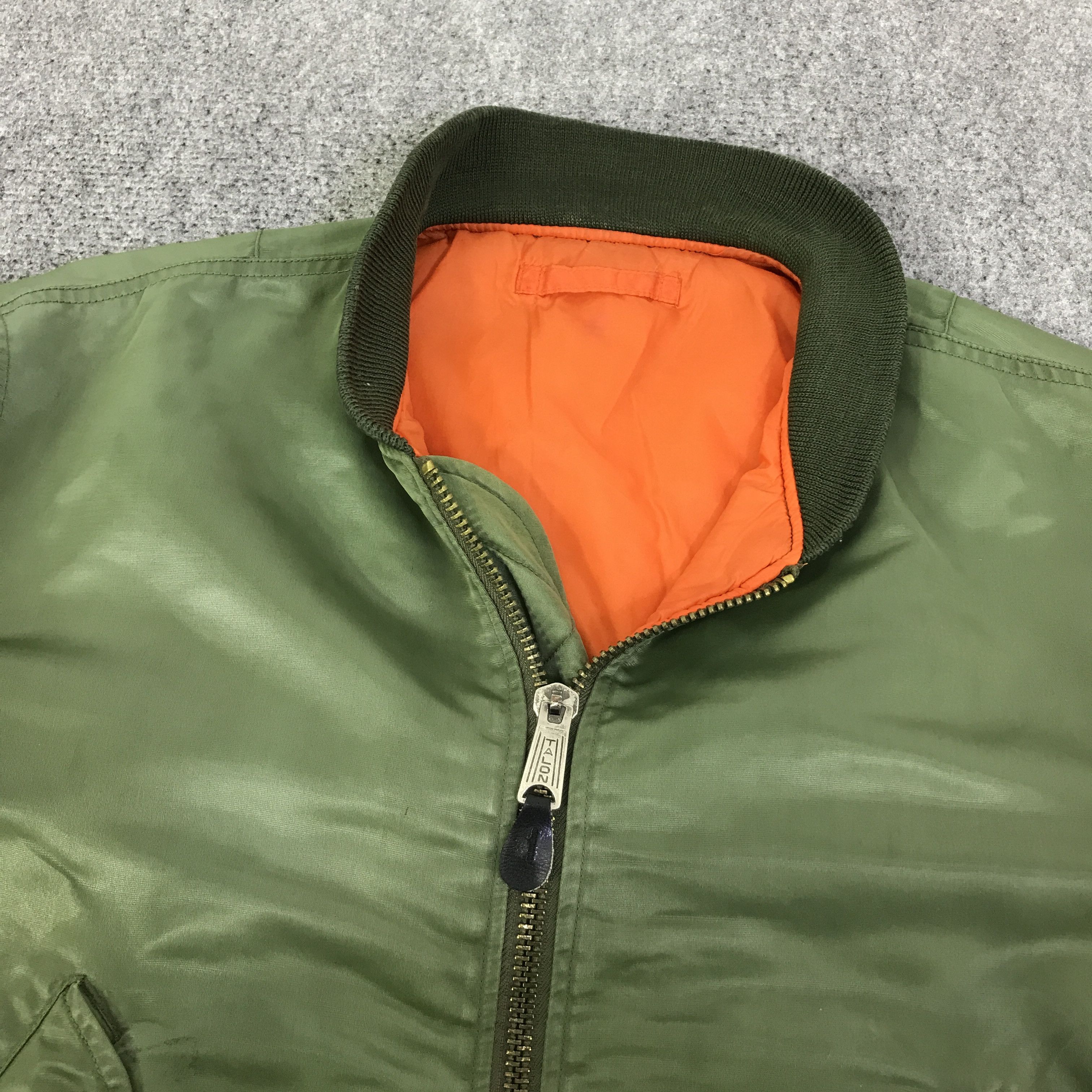 Japanese Brand DOGHOUSE JAPAN BOMBERS GREEN JACKET K101B14 Size US L / EU 52-54 / 3 - 5 Thumbnail