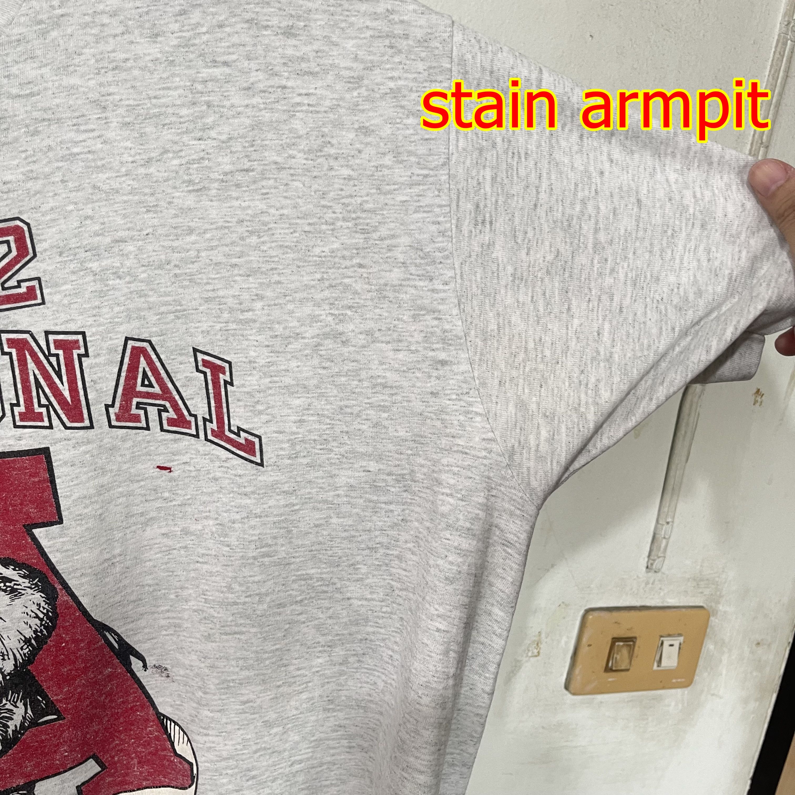 Vintage Vintage 1992 Alabama Crimson Tide T-Shirt Size US XL / EU 56 / 4 - 10 Thumbnail