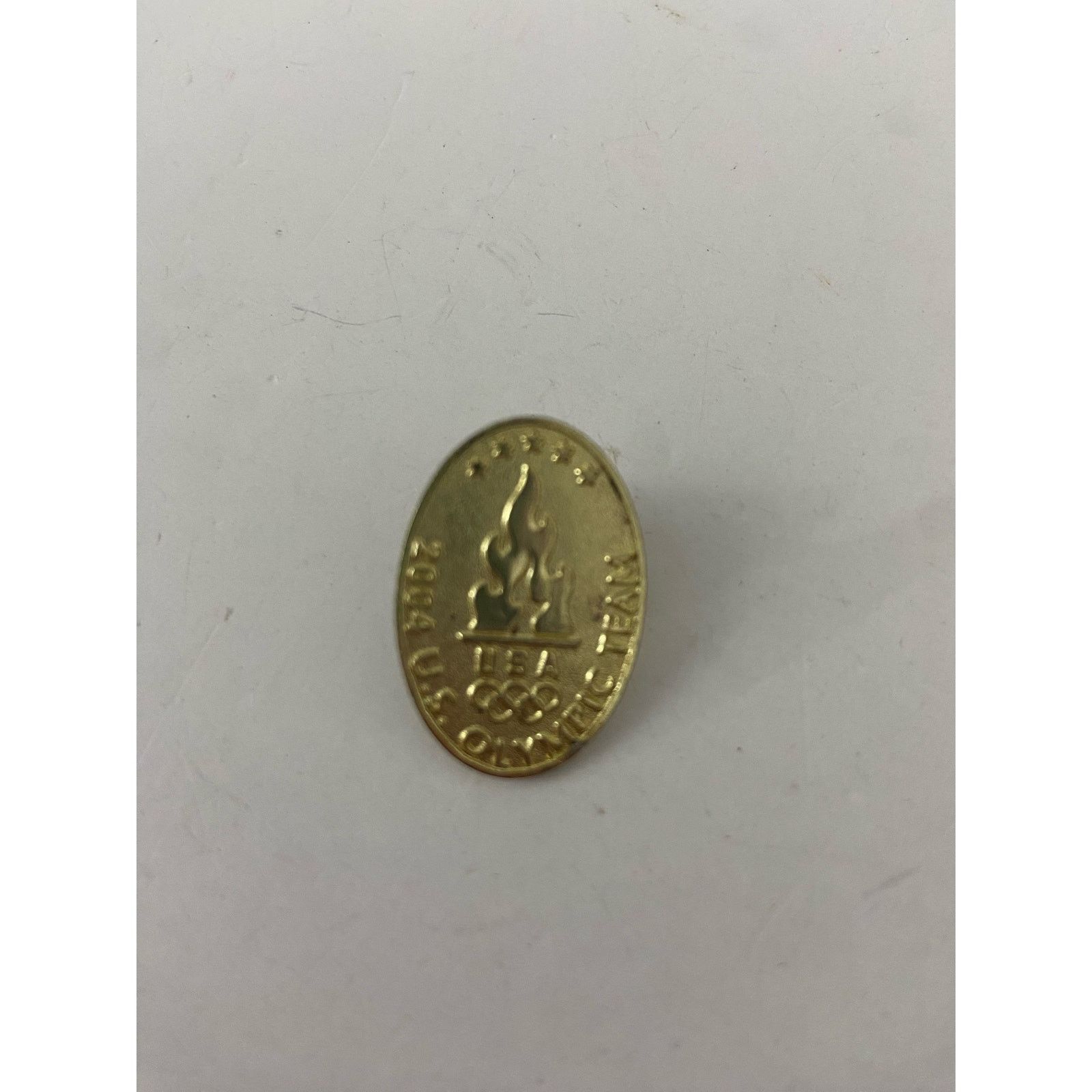 Other Olympics pin gold tone small Size ONE SIZE - 1 Thumbnail
