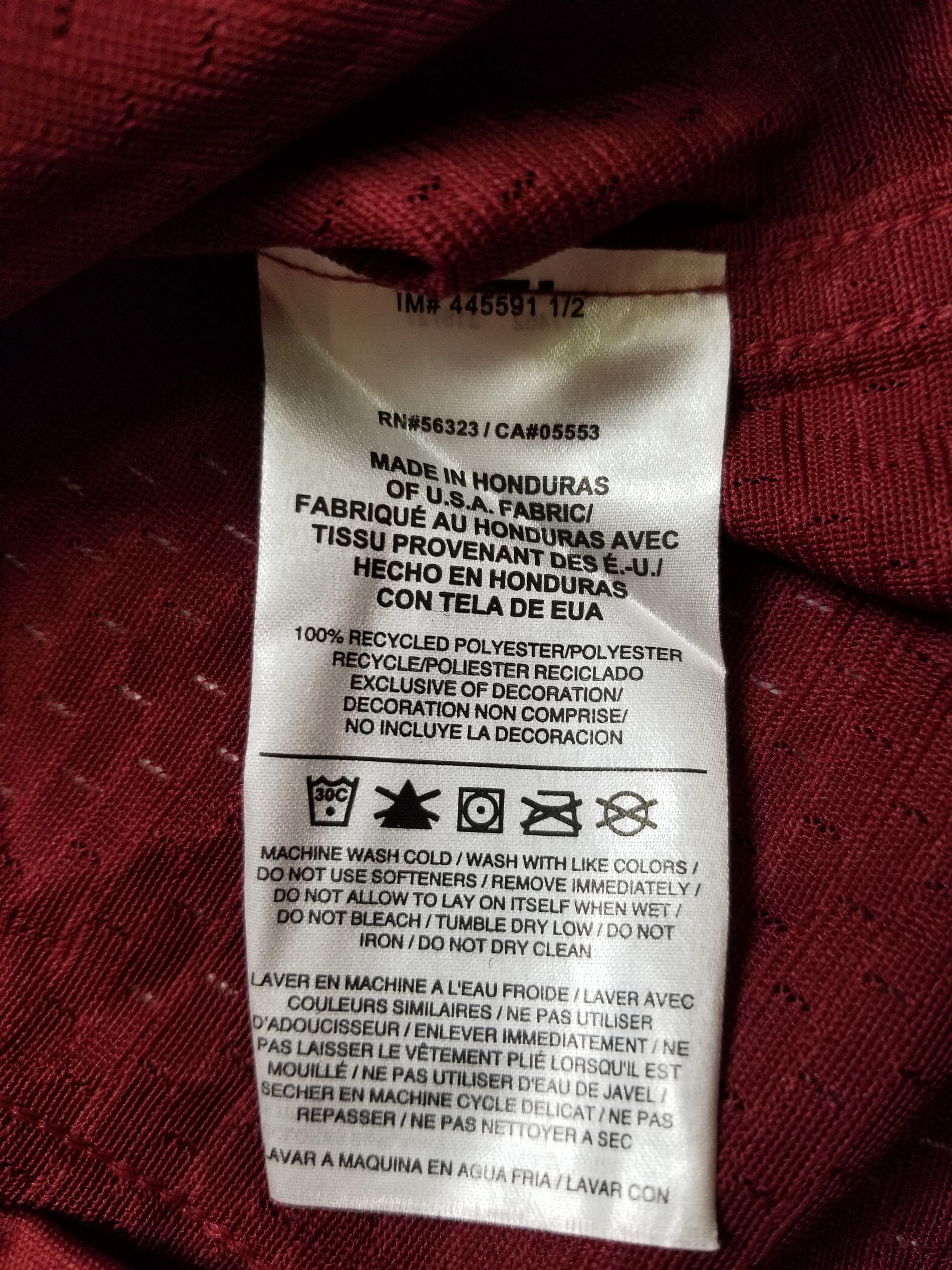 Nike Nike Washington Redskins Reed #86 Burgundy NFL Jersey Size US M / EU 48-50 / 2 - 15 Thumbnail