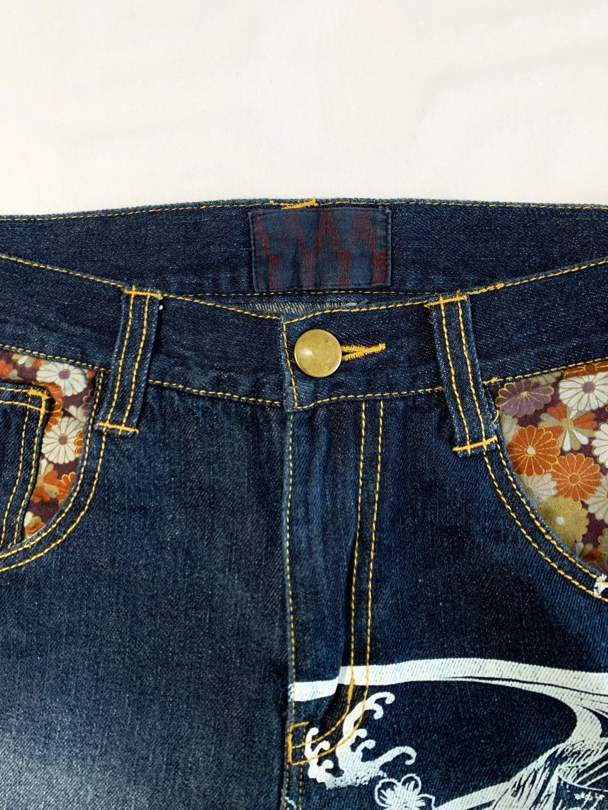 Japanese Brand japanese brand koi sukajan denim japan Size US 29 - 7 Thumbnail