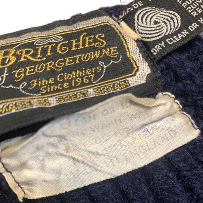 Other Vintage Britches of Georgetown Sweater 100% Wool UK Large Size US L / EU 52-54 / 3 - 3 Thumbnail