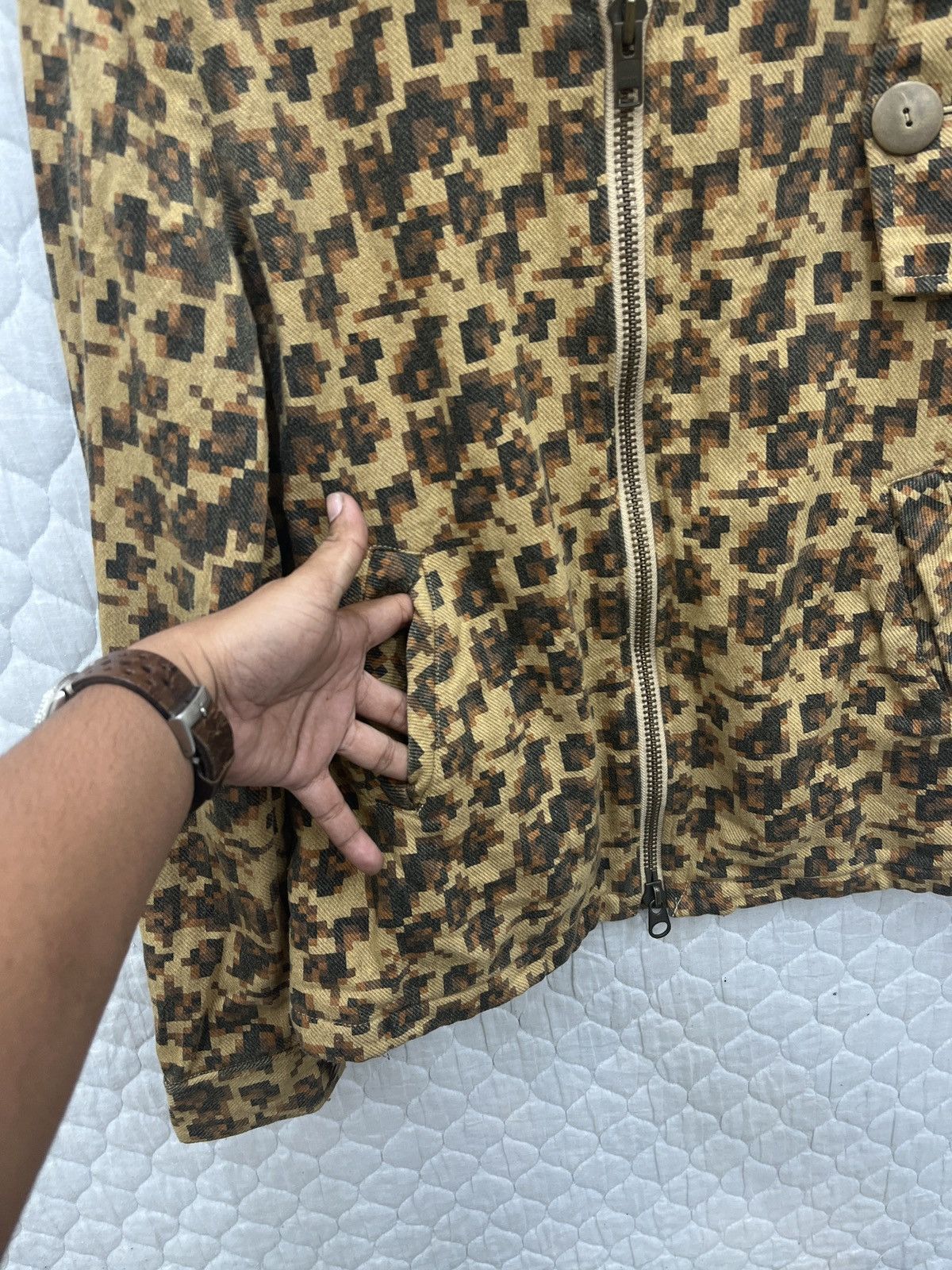 🔥🔥🔥ARCHIVE BEAUTY BEAST BROWN CAMO JACKET