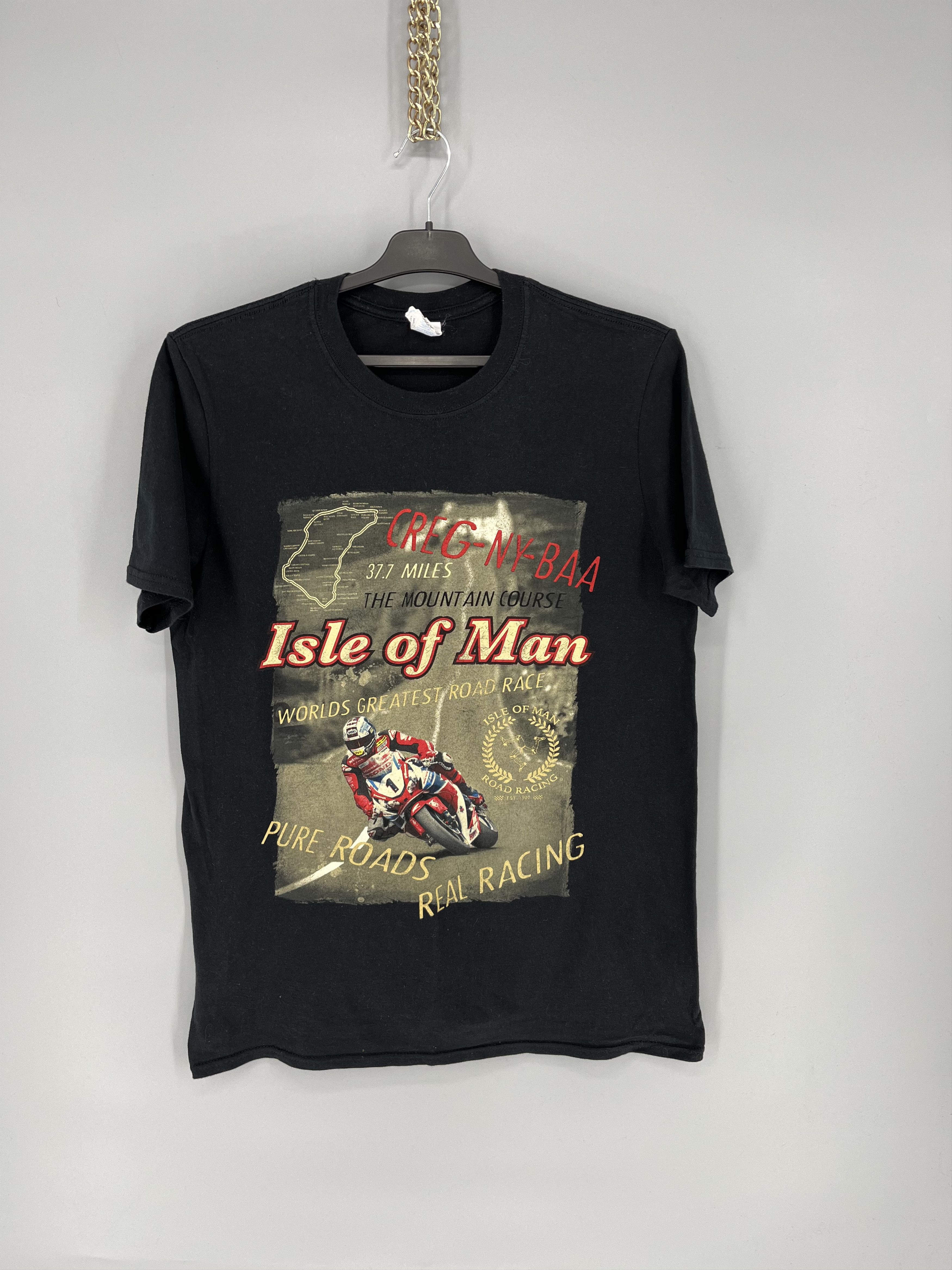 Vintage Vintage Y2K Isle of Man TT Moto Racing Tee Racer Honda Moto Size US M / EU 48-50 / 2 - 1 Thumbnail