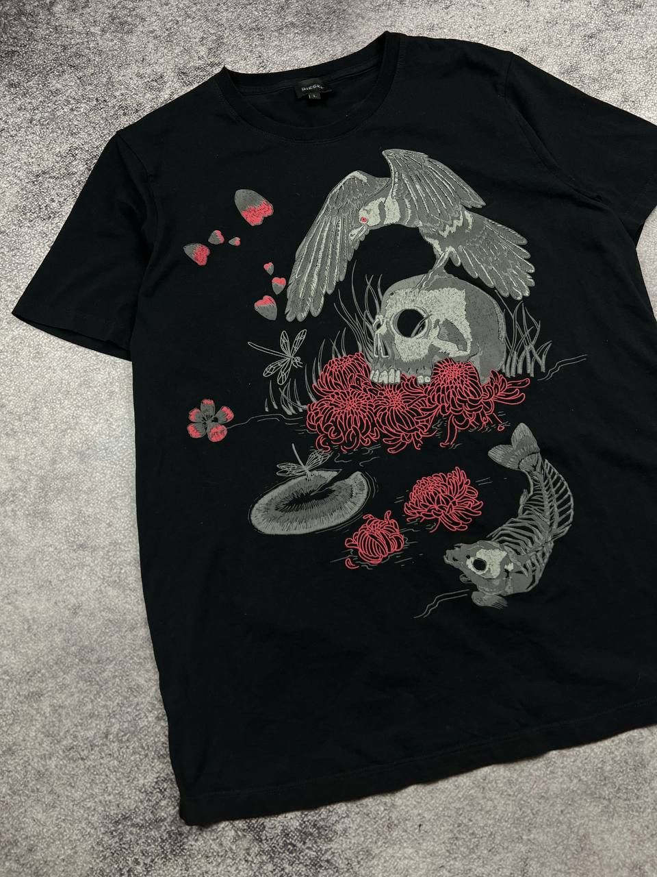 Diesel Diesel Japanese Style T-Shirt Y2K Tee Size US L / EU 52-54 / 3 - 2 Thumbnail