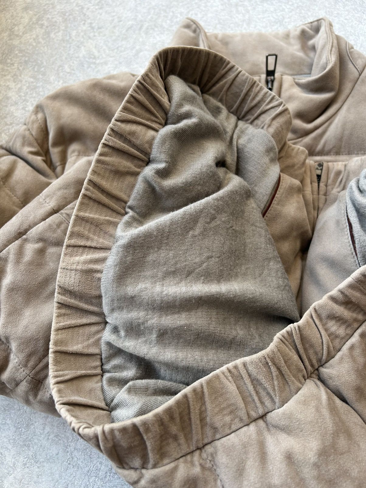 Loro Piana $5950 Loro Piana Goose Down Kidskin Jacket Size US L / EU 52-54 / 3 - 14 Thumbnail