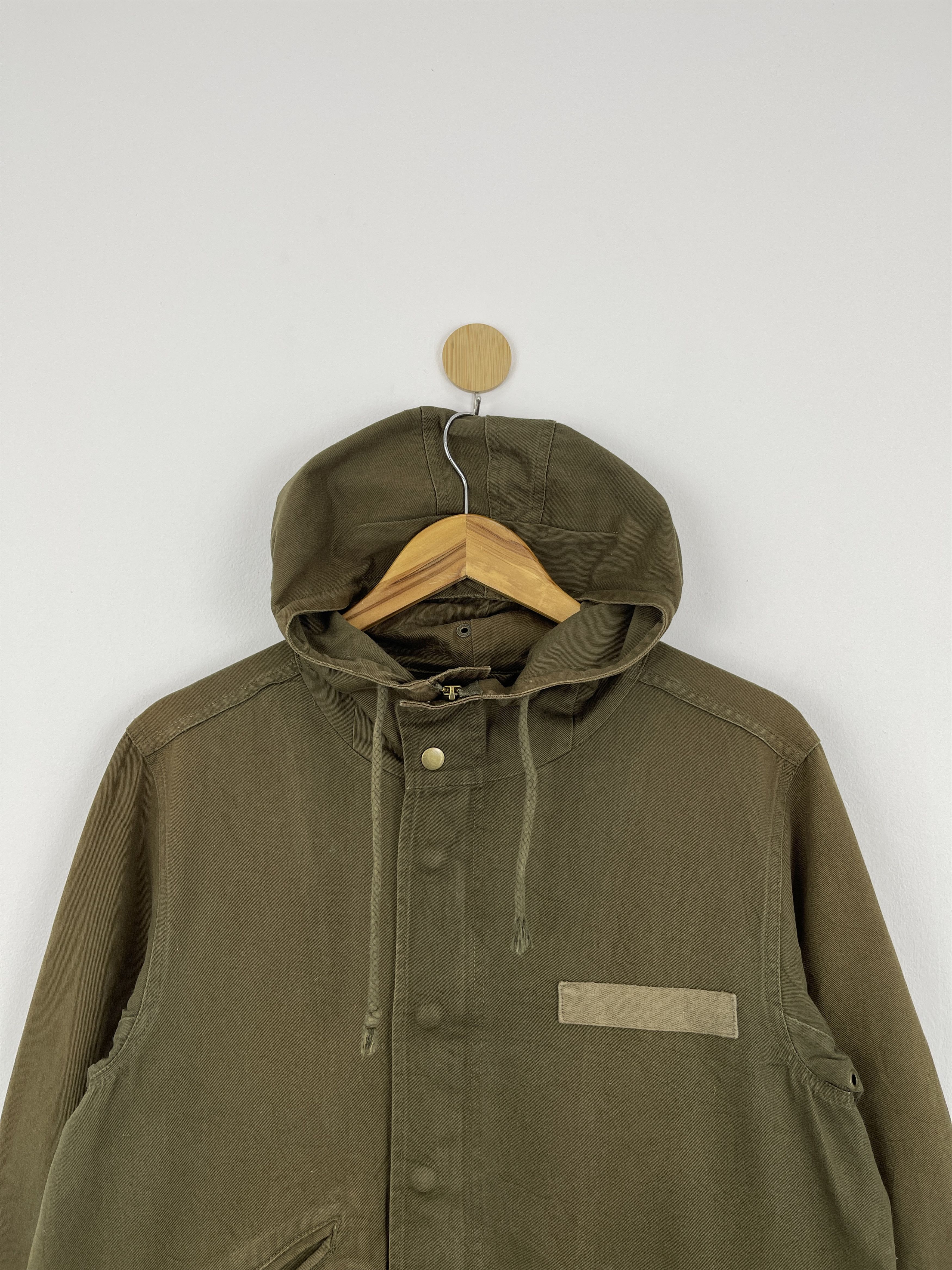Japanese Brand Japanese Brand Browny Button Up Hoodie Jacket JA0008 Size US L / EU 52-54 / 3 - 4 Thumbnail