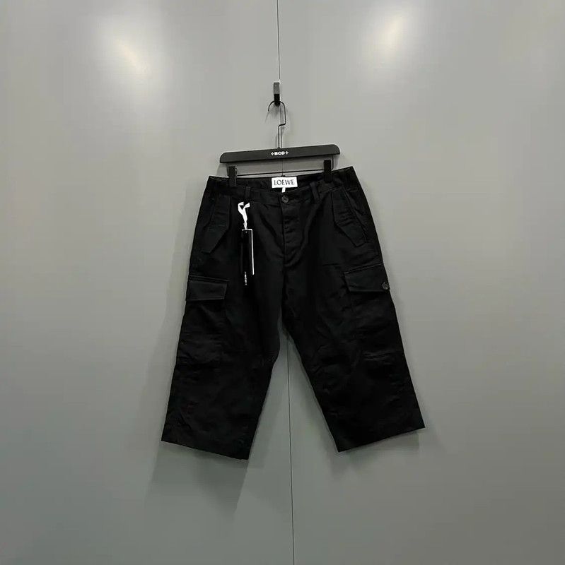Loewe Loewe Summer Black Cotton Men's Shorts 0089 Size US 30 / EU 46 - 1 Thumbnail