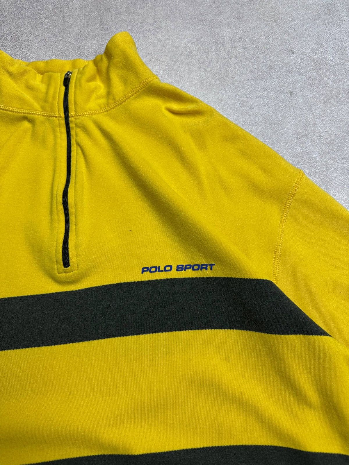 Polo Ralph Lauren Vintage Polo Ralph Lauren Sport RRL Quarter Zip Sweatshirt Size US XL / EU 56 / 4 - 3 Thumbnail