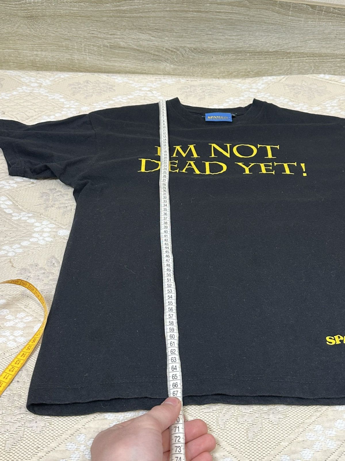 Vintage 🔥 Vintage 90s Promo Monty Python Spamalot Tee Shirt Movie Size US L / EU 52-54 / 3 - 10 Thumbnail