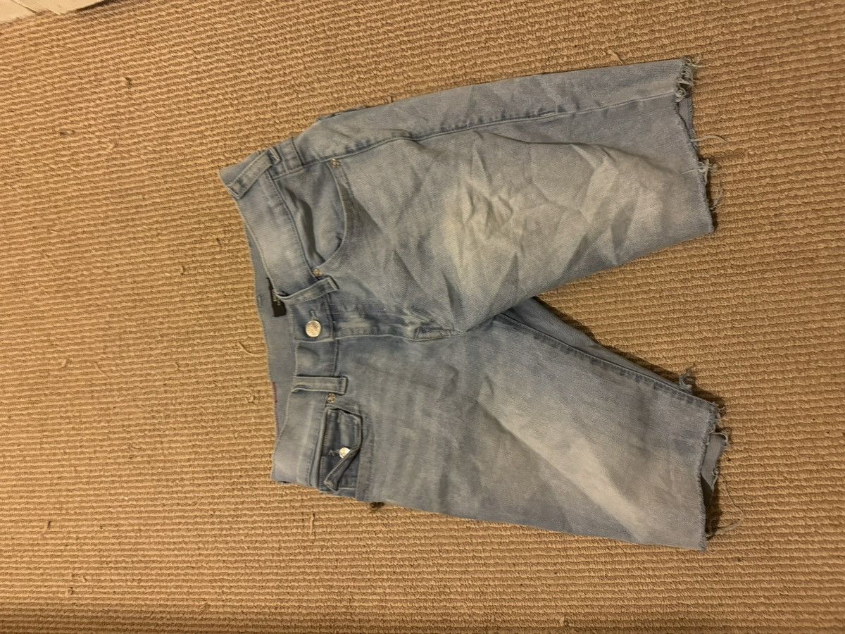 Japanese Brand × True Religion × Vintage True religion jean shorts Size US 31 - 3 Thumbnail