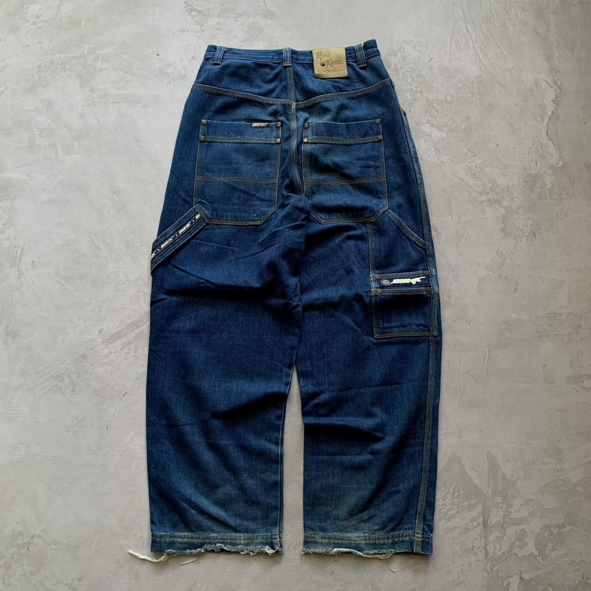 JNCO Y2K SOHK School Of Hard Knocks Carpenter Denim Pants Size US 30 / EU 46 - 3 Thumbnail